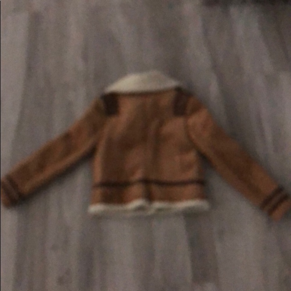 Old Navy Suede Shearling Jacket - image 2